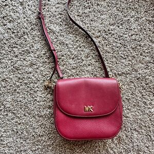 Michael Kors Red Crossbody Bag